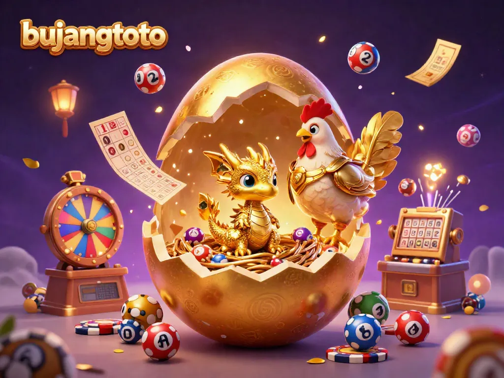 Engage with the vibrant gaming scene of bujangtoto featuring a dragon and tarot symbols.