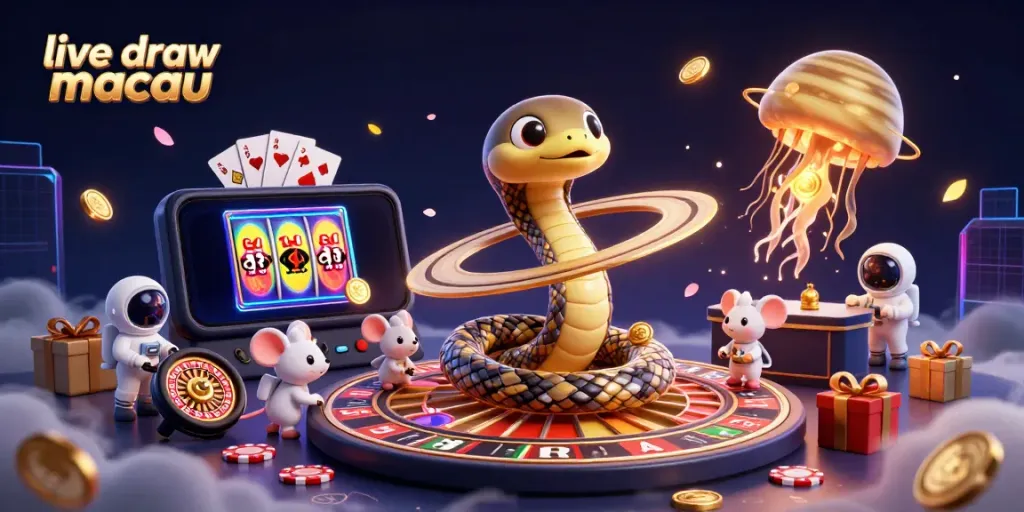 Menghadirkan live draw macau yang menarik dengan karakter unik dalam ilustrasi 3D yang memikat.