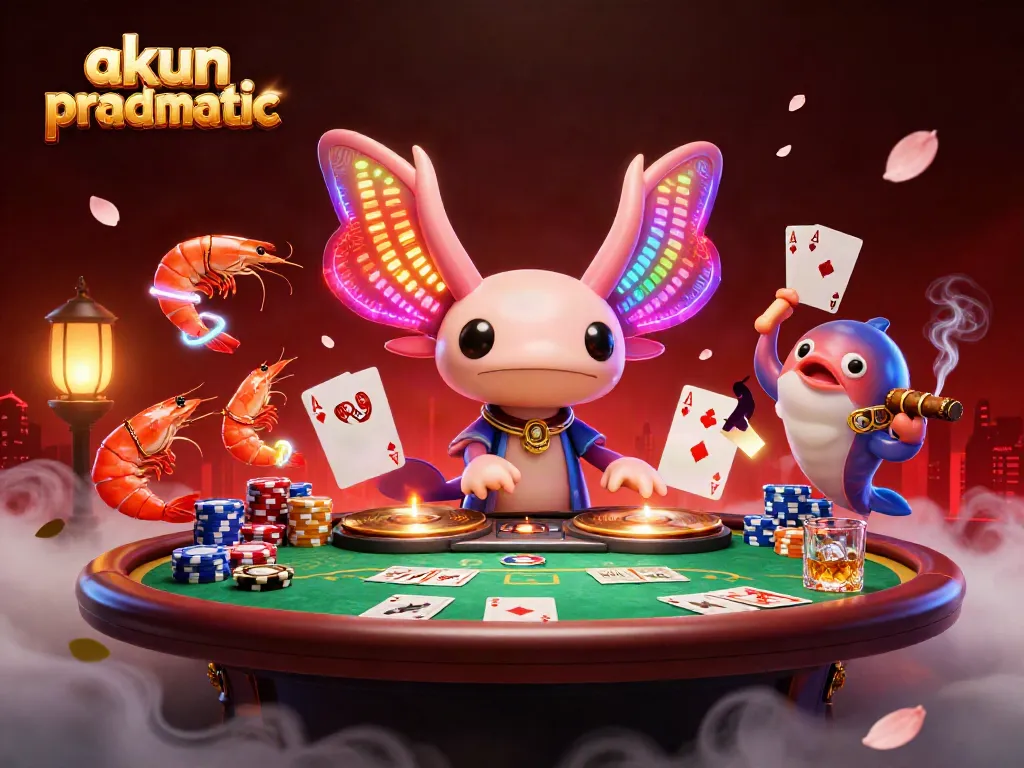 Spin to win with akun pragmatic at an electrifying casino scene featuring animated characters.