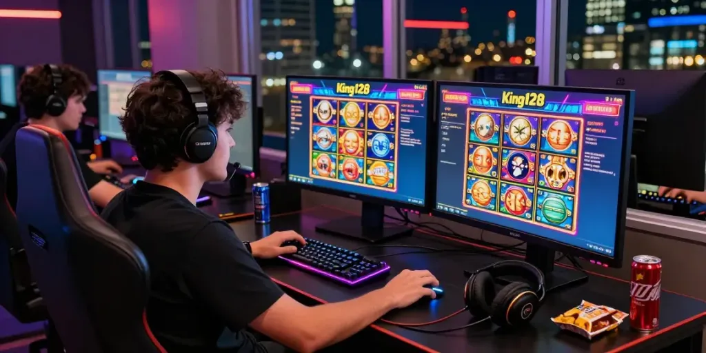 Pengalaman bermain king128 di kasino online dengan grafis menakjubkan dan suasana yang mengasyikkan.