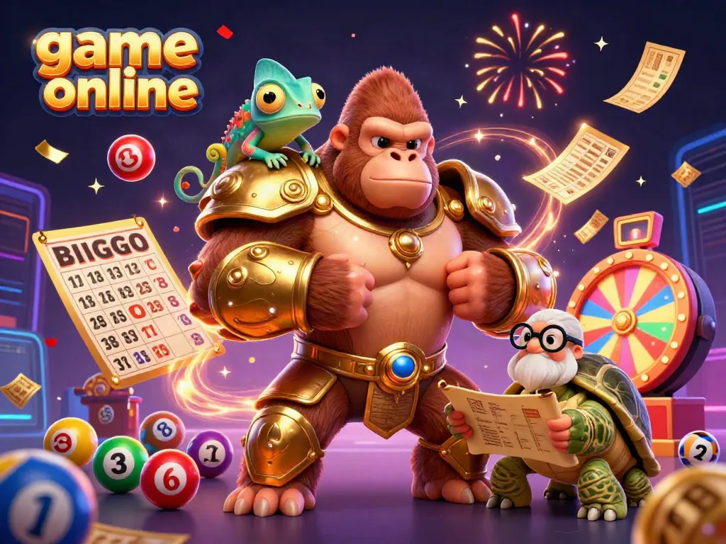 Engage in thrilling game online experiences with colorful characters and dynamic gambling elements.