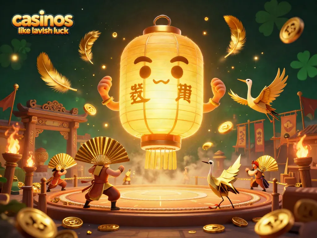 Enjoy thrilling gaming experiences at casinos like lavish luck, featuring golden lantern spirits and dynamic casino elements.